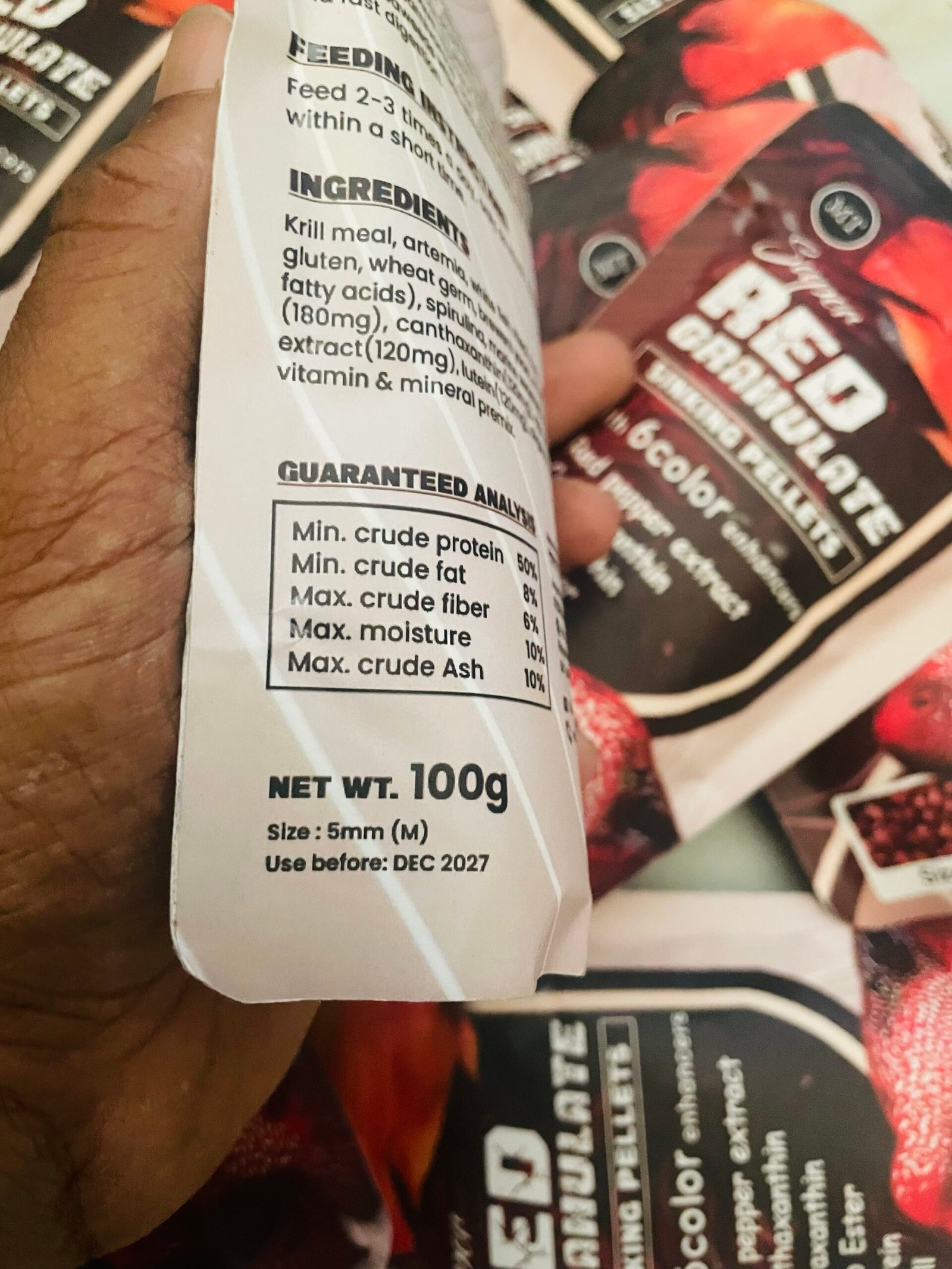 Super Red Granulate 100g - Image 2