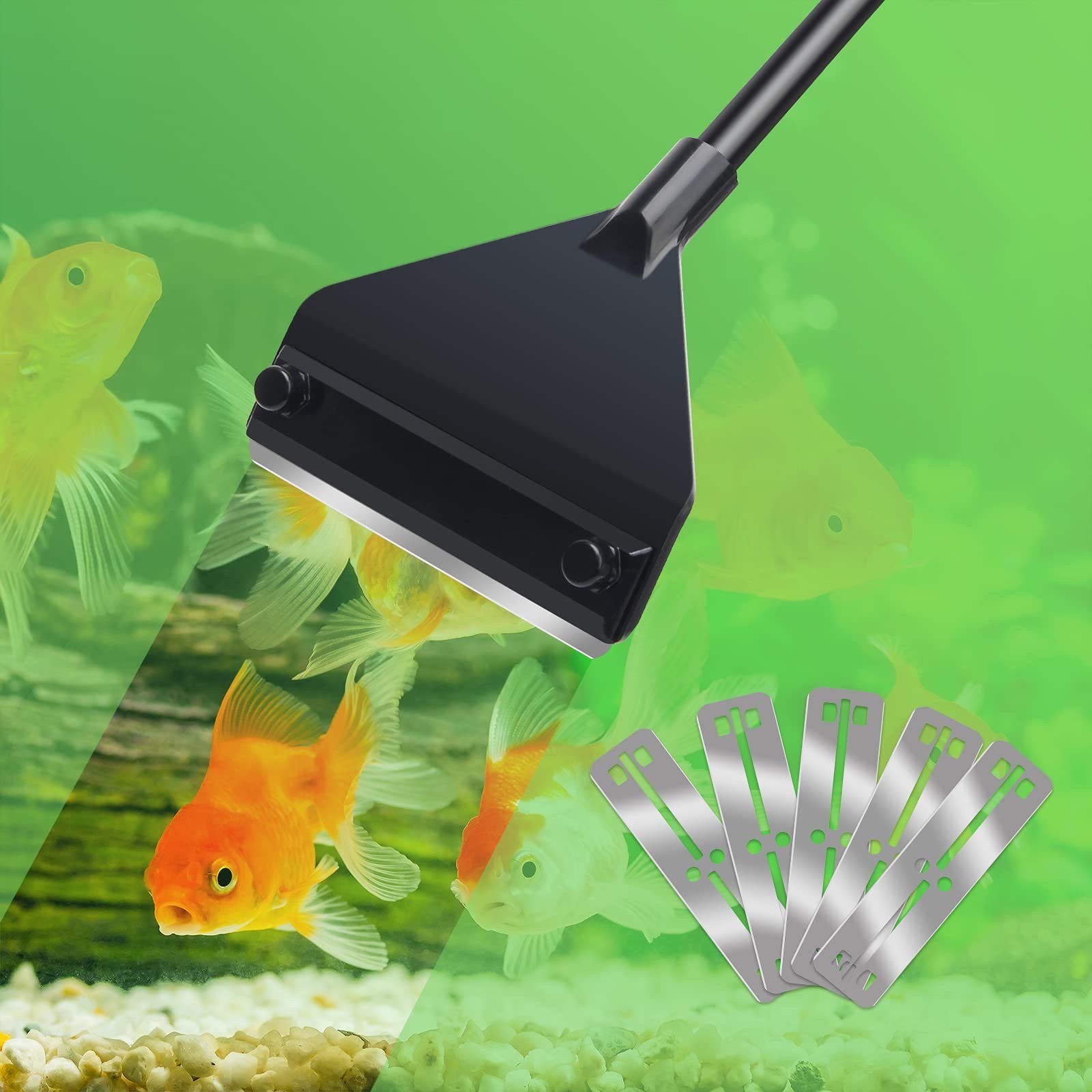 Aquarium Algae Scraper - 60cm
(With 10 Blades Free) - Image 4
