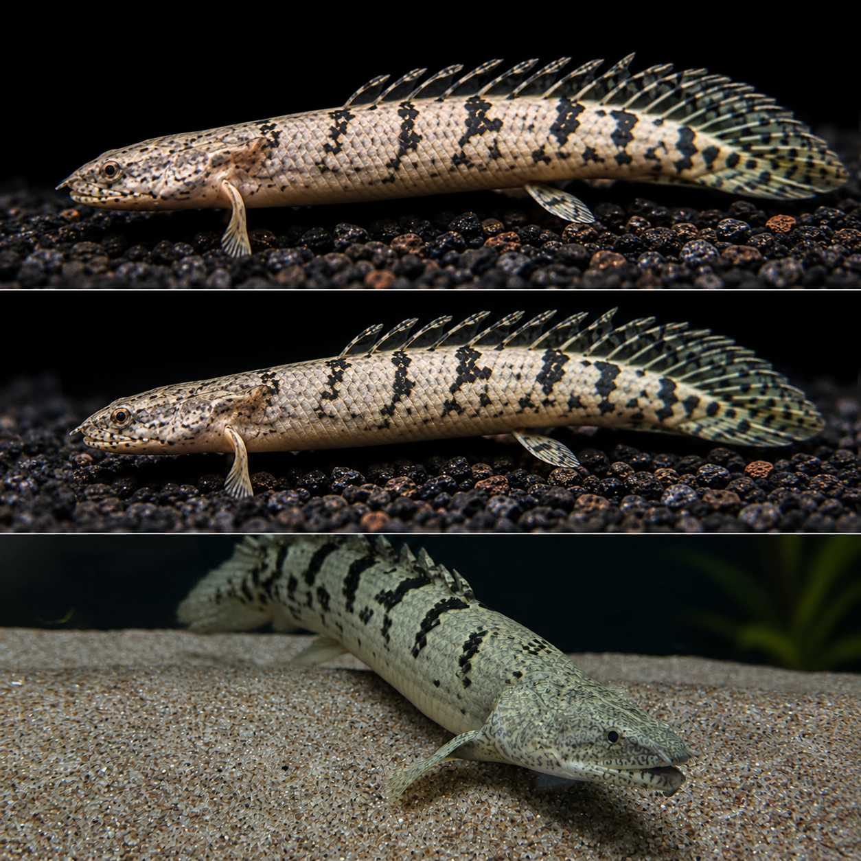 Delhezi Bichir (Polypterus Delhezi) 3.5” Inches - Image 3