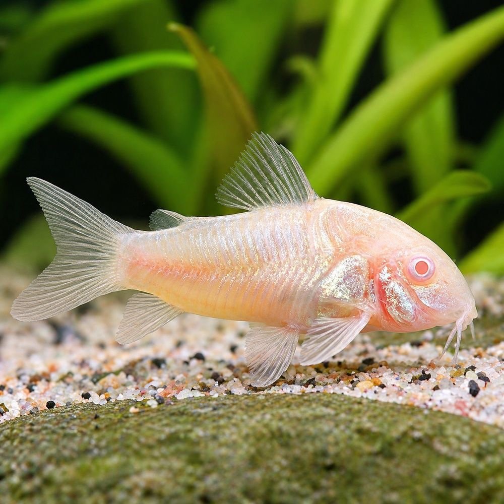 Albino Corydoras Catfish